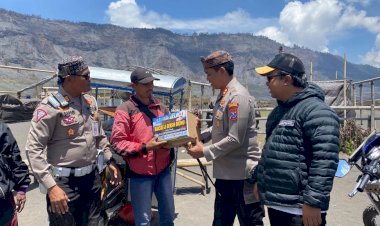 Dukung-Kunjungan-Wisata-Alam,-Polres-Probolinggo-Gelorakan-“Ayo-ke-Bromo”