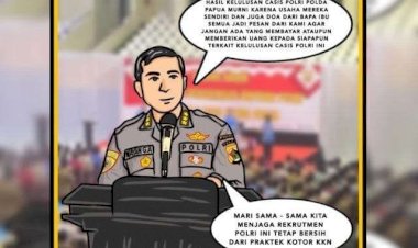 Polda-Papua-Ungkap-Penipuan-Seleksi-Penerimaan-AKPOL-Satu-Tersangka-Diamankan