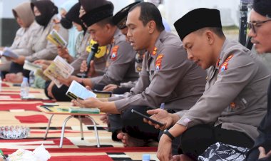 Jelang-Pembangunan-Masjid-Al-Ajmi,-Kapolres-Malang-Gelar-Doa-Bersama