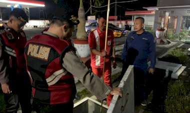 Patroli-Polres-Probolinggo-Himbau-SPBU-Tidak-Curangi-Masyarakat