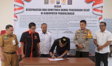 Polres-Probolinggo-Fasilitasi-Ikrar-Damai-Dua-Perguruan-Silat-Komitmen-Jaga-Kamtibmas