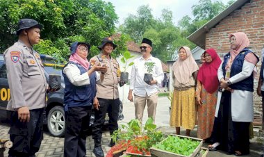 Penyerahan-Bibit-Tanaman-dan-Penyuluhan-Ketahan-Pangan-di-Desa-Kemangsen-Balongbendo