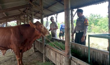 Kapolsek-Tanggulangin-Masifkan-Anggotanya-Turun-ke-Desa-untuk-Kawal-Program-Ketahanan-Pangan
