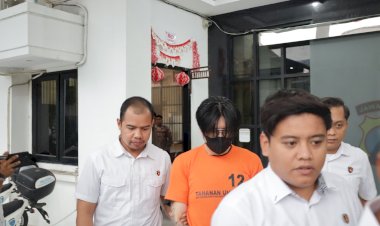 Peduli-Kaum-Rentan-Polrestabes-Surabaya-Amankan-Tersangka-KDRT-yang-Sempat-Viral-di-Medsos