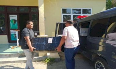 Polri-Salurkan-Bantuan-Obat,-BMHP,-dan-Vaksin-Tetanus-ke-Jajaran-Wilayah-Barat-Aceh