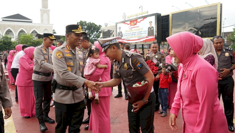 Awali 2026, Sebanyak 138 Anggota Polri dan ASN Polresta Sidoarjo Naik Pangkat