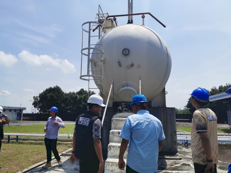 Polres Ngawi Cek SPBU dan SPBE Pastikan Stok BBM dan LPG Aman Pascalebaran