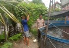 Polsek-Sedati-Apresiasi-Warga-Pranti-Manfaatkan-Lahan-Kosong-untuk-Budidaya-Lele
