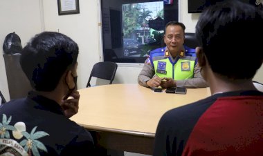 Polres-Pelabuhan-Tanjung-Perak-Beri-Sangsi-Tilang-Pengemudi-Truk-Ugal-ugalan-yang-Viral-di-TikTok