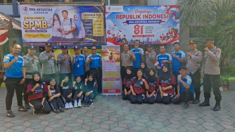 Polsek Buduran Sosialisasikan Wawasan Kebangsaan pada Pelajar